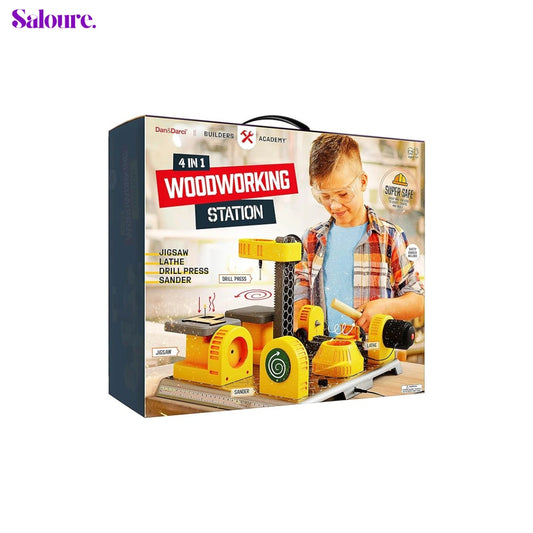 Saloure™ - 4 in 1 Woodworking Station For Kids