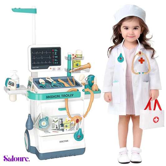 Saloure™ - Kids Pretend Medical Station