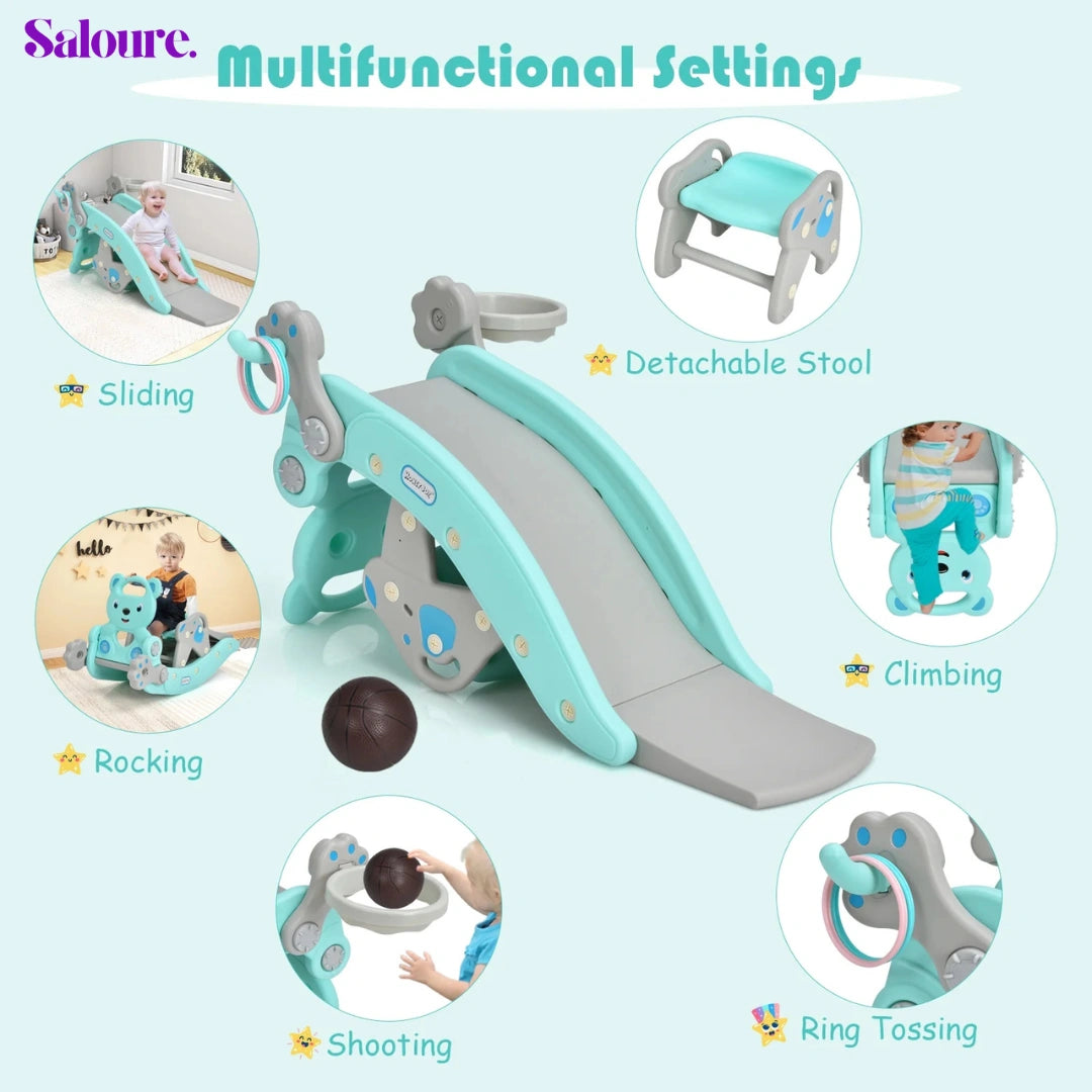 Saloure™ - 4 in 1 Toddler Slide Rocking Toy