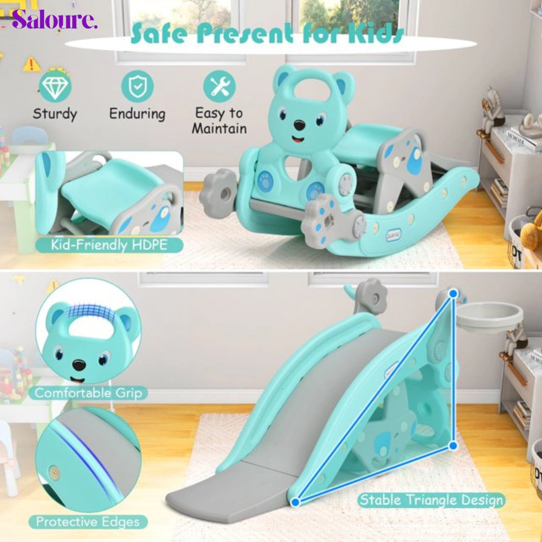 Saloure™ - 4 in 1 Toddler Slide Rocking Toy